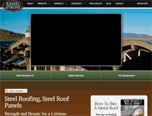 Tablet Screenshot of kasselandirons.com
